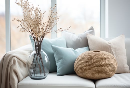 AI generated 3 ways to make your home cozy, photo