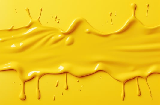 AI generated image of a yellow tissue paper with tears photo