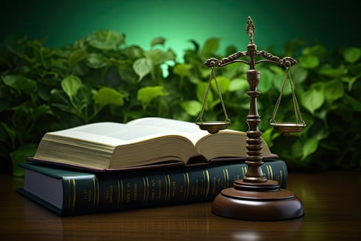 AI generated law legal system justice photo