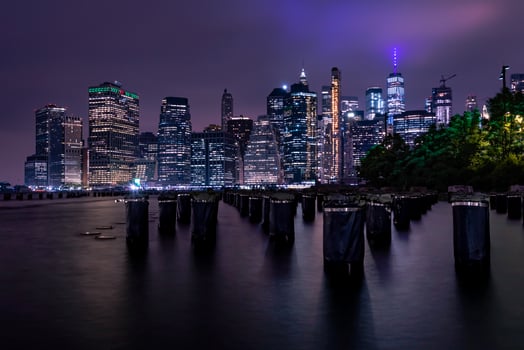 Night Views on Lower Manhattan photo