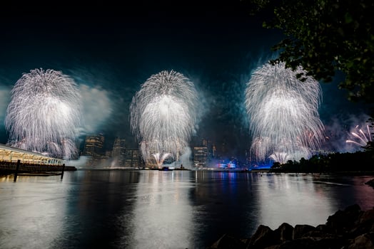 July 4th Macy's Fireworks in New York photo