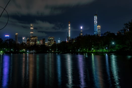 Midtown Manhattan at Night photo