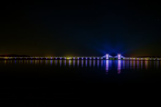 New Tappan Zee Bridge At Night photo