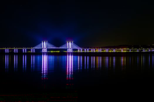 New Tappan Zee Bridge At Night photo