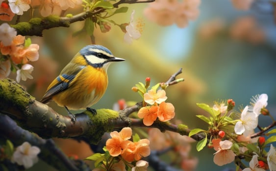 AI generated free animated birds wallpapers free bird wallpaper photo