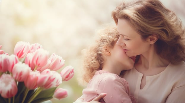 AI generated Heartfelt Mother's Day Greetings photo