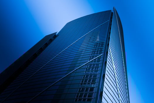 modern building in business area photo