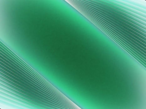 3d rendering of abstract twisted green geometry background wallpaper photo