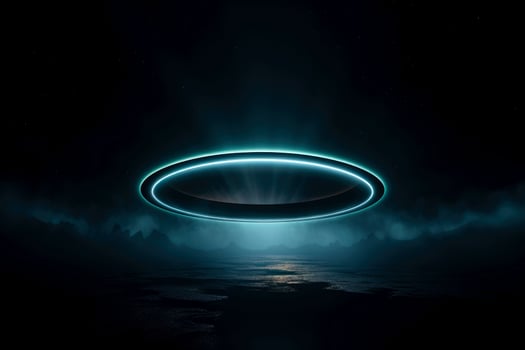 AI generated Abstract galaxy wallpaper,black hole,abstract neon light, Generative AI photo