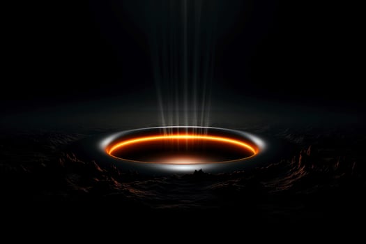 AI generated Abstract galaxy wallpaper,black hole,abstract neon light, Generative AI photo