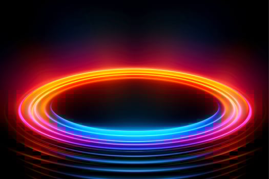 AI generated Abstract galaxy wallpaper,black hole,abstract neon light, Generative AI photo