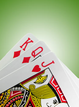 playing card closeup photo