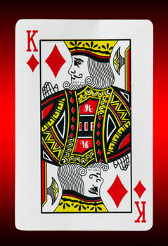 king card closeup photo