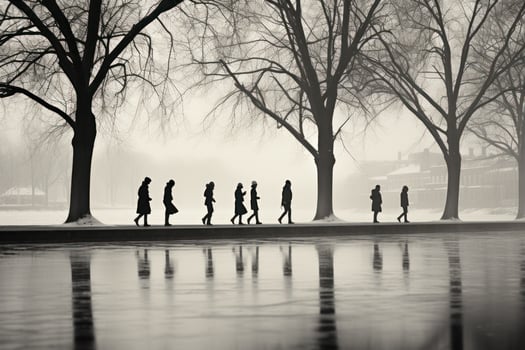 AI generated Ice Skating - Generative AI photo