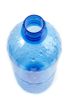 water bottle on white photo