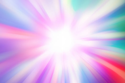Abstract radial background in light key. Web banner. photo