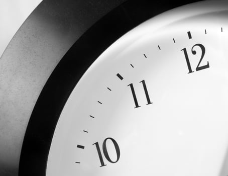 clock closeup details photo
