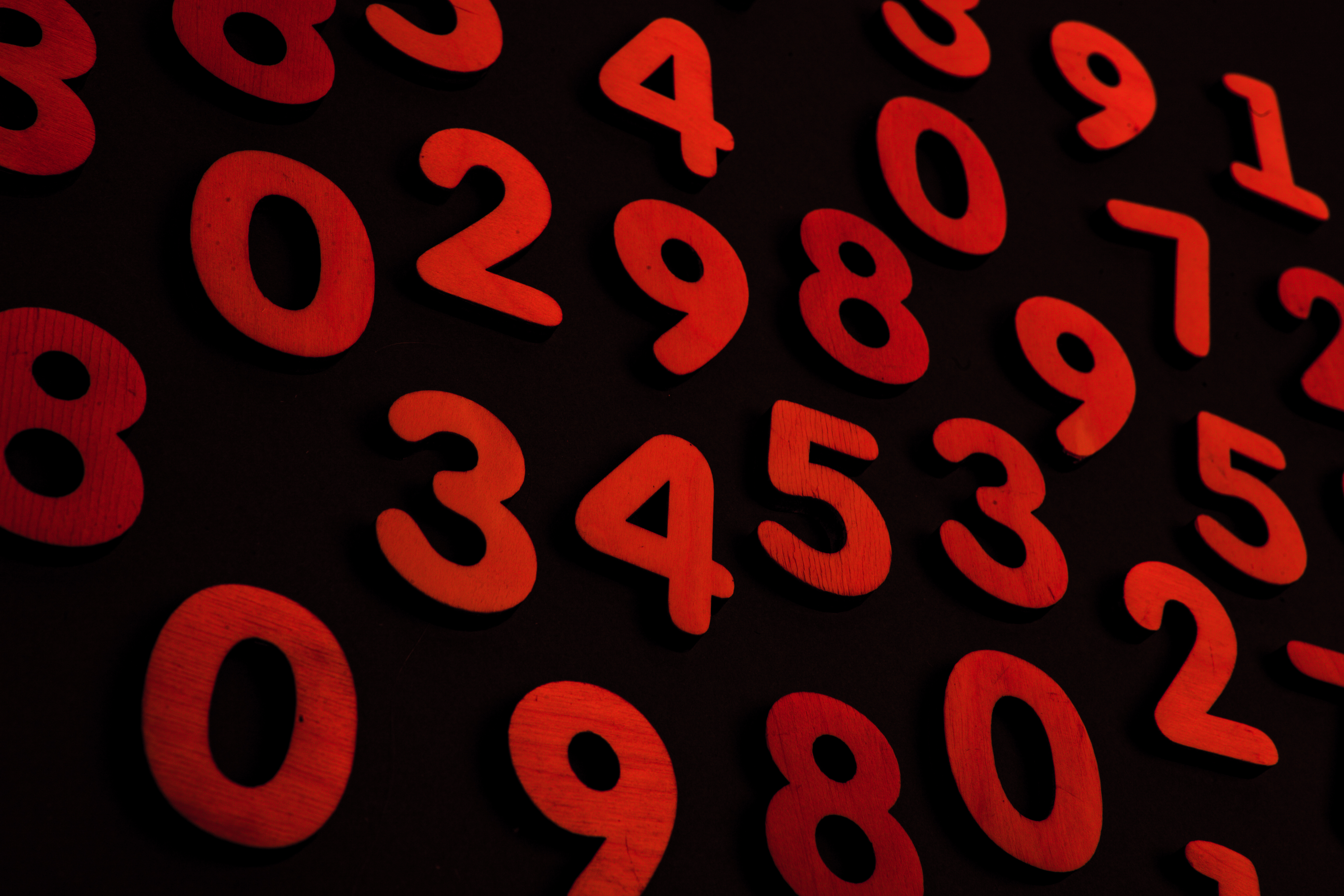 Background or texture of numbers. Finance data concept. Mathematic. Banking or currency. Business and economic growth. photo