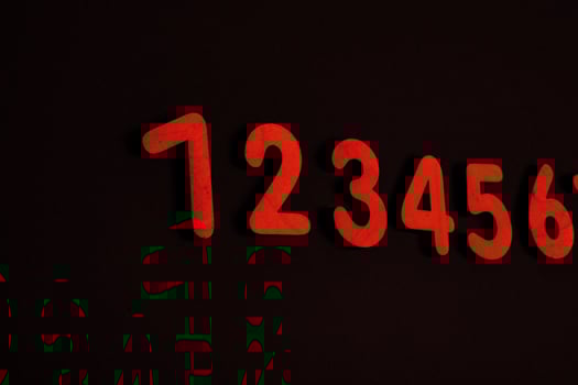 Background or texture of numbers. Finance data concept. Mathematic. Banking or currency. Business and economic growth. photo