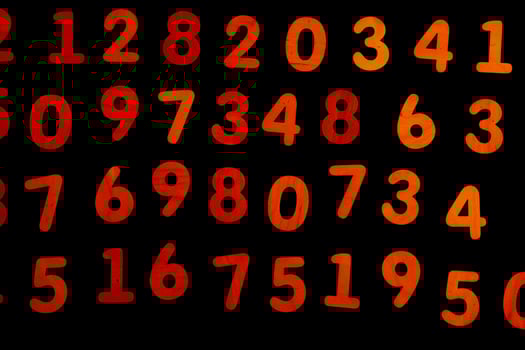 Background or texture of numbers. Finance data concept. Mathematic. Banking or currency. Business and economic growth. photo