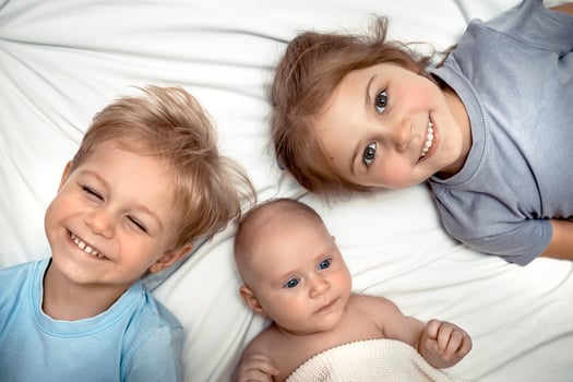 Happy Children at Home photo