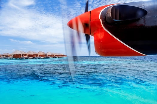 Charter to exotic resort photo