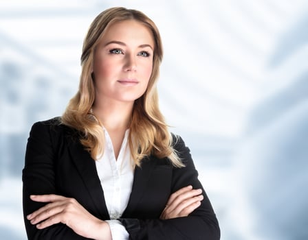 Confident business woman photo