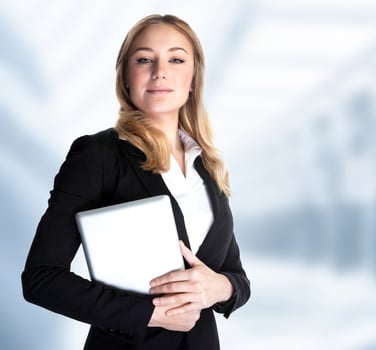 Smart business woman photo