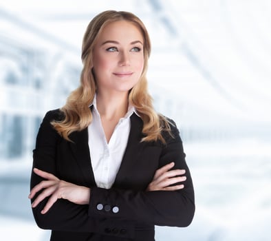 Confident business woman photo