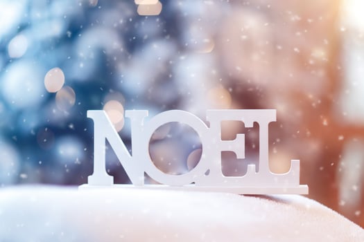 French Christmas wooden decoration photo