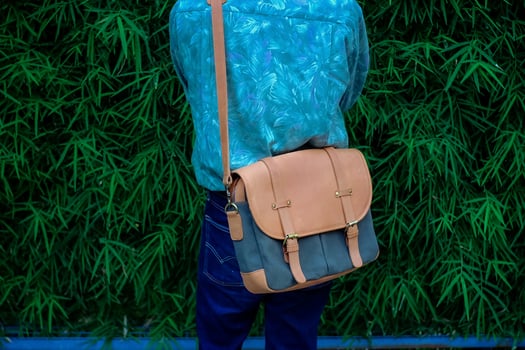 Products made from leather. photo