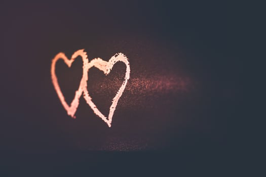 Valentine's day greeting card photo