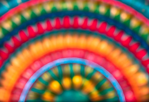 Beautiful Blur Rainbow Background photo