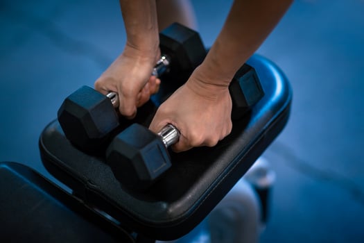 Workout in the Gym photo