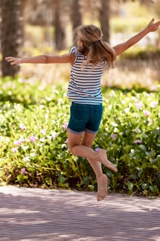 Little Girl in the Park photo