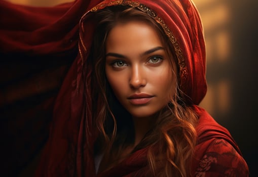 AI generated beautifulwoman  portrait photo