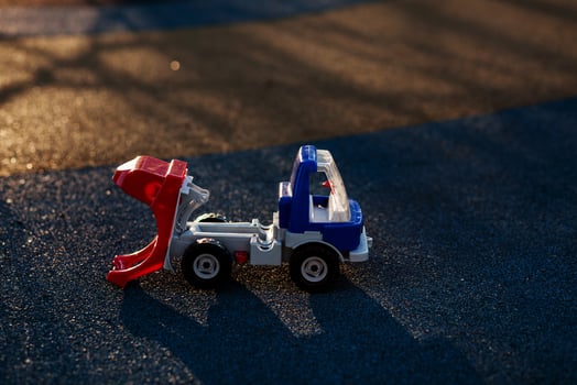 plastic toy truck photo