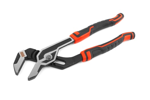 Slip joint pliers isolated photo