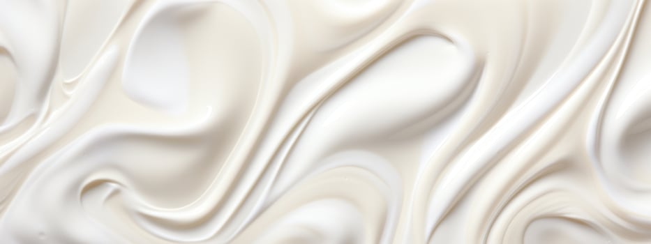 AI generated Close-up of creamy texture, smooth and rich. AI generative. photo