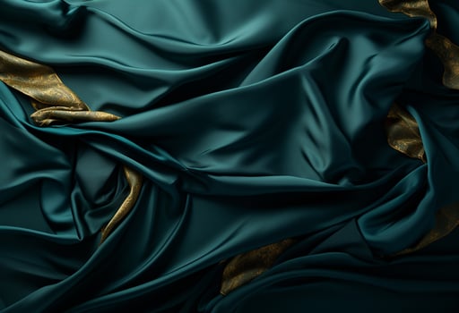 AI generated Luxury fabric background with copy space photo