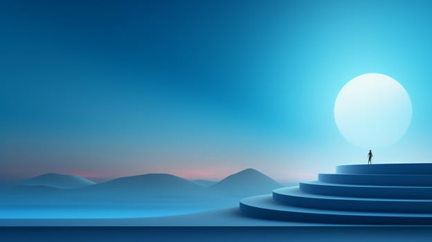 AI generated Minimalist Designs background photo