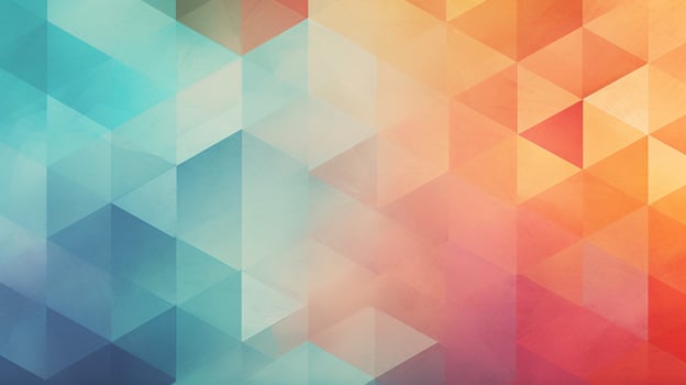 AI generated Pastel Geometric Patterns Background photo