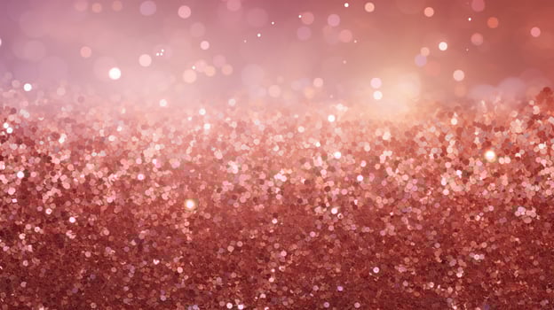 AI generated Rose Gold Glitter Gradient Background photo