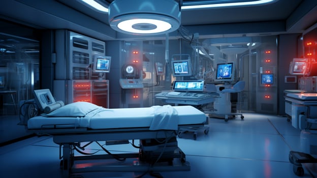 AI generated medical high quality background photo