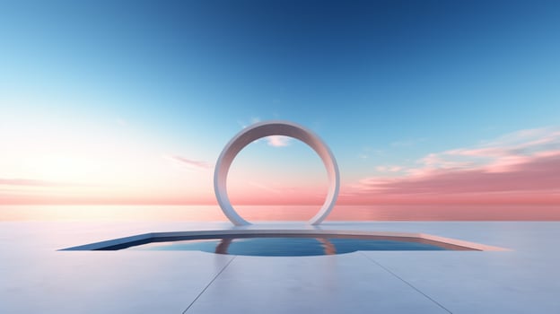 AI generated Minimalist Designs background photo