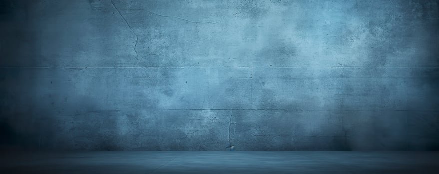 AI generated dark and blue concreate and cement wall to present product and background. Generative AI photo