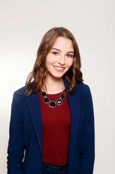 young woman portrait in studio photo