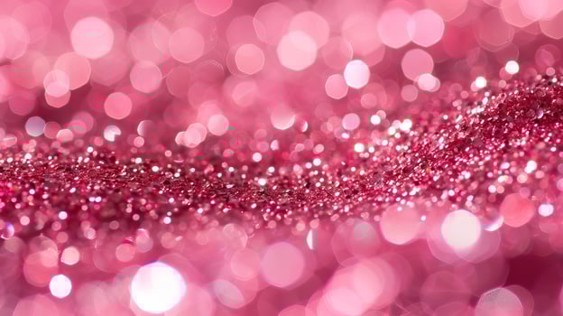 AI generated Pink shany glamour glitter background pattern photo