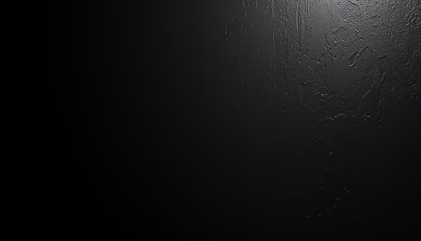 AI generated black background with water drops on it photo