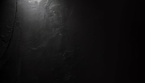 AI generated black background with water drops on it photo